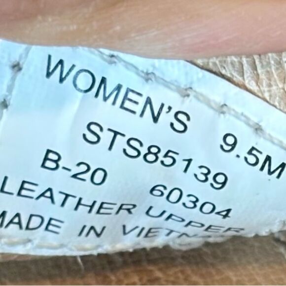 Sperry Women's Seaport City Sandal Ankle Strap Woven Leather Sandal Size 9.5 NEW - Picture 11 of 15